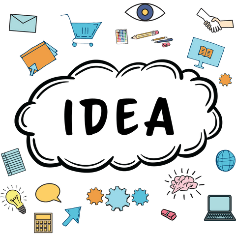 Idea and Creativity Elements on Transparent Background - Download Free Stock Videos Pikwizard.com