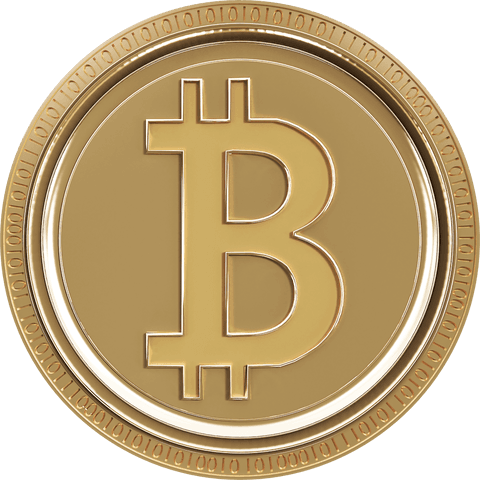 gold bitcoin coin illustration on transparent background - Download Free Stock Videos Pikwizard.com