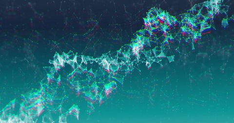 Abstract DNA Helix with Digital Connectivity Background - Download Free Stock Images Pikwizard.com