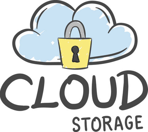 Cloud Storage Concept with Padlock on Transparent Background Illustration - Download Free Stock Videos Pikwizard.com