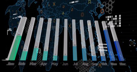 Global Business Finance and Technology Abstract Concept - Download Free Stock Images Pikwizard.com