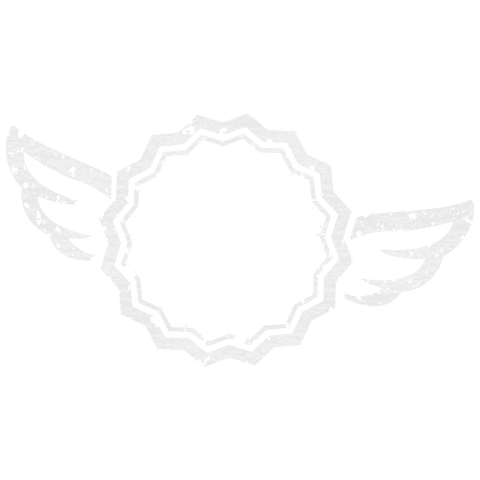Abstract Floral Winged Badge on Transparent Background - Download Free Stock Videos Pikwizard.com