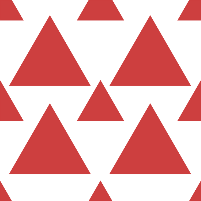 Red Triangle Pattern on Transparent Background Illustration - Download Free Stock Videos Pikwizard.com