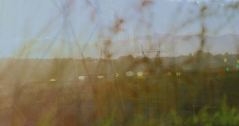 Abstract Financial Graphs Over Overlay Landscape - Download Free Stock Images Pikwizard.com
