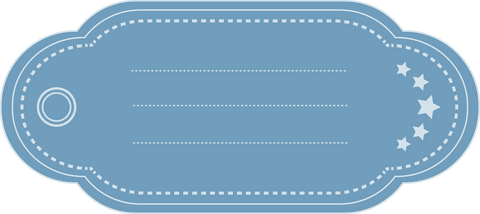 Blue Badge with Star Accents on Transparent Background - Download Free Stock Videos Pikwizard.com