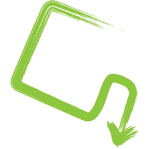 green arrow curve vector on transparent background - Download Free Stock Videos Pikwizard.com