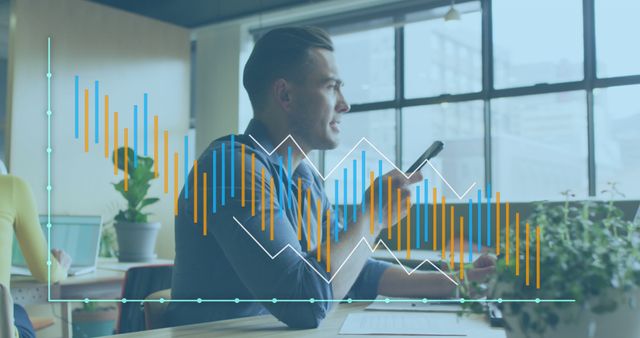 Business Professional Examining Graphs and Charts in Office - Download Free Stock Images Pikwizard.com