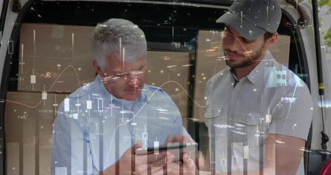 Financial Data Overlay on Courier and Warehouse Discussion