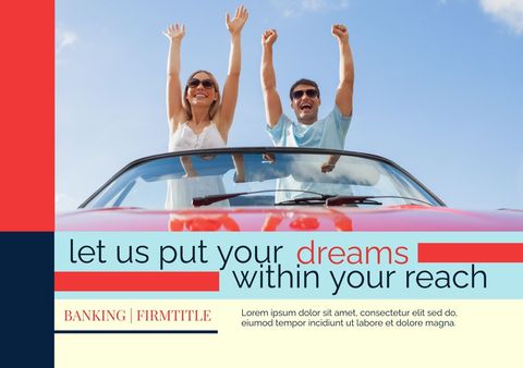 joyful couple celebrating financial freedom in convertible - Download Free Stock Templates Pikwizard.com
