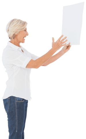 transparent woman aggressively pointing at poster - Download Free Stock Videos Pikwizard.com