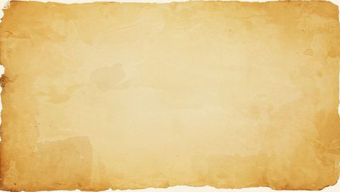 Aged parchment featuring torn edges and sepia patina texture for vintage background