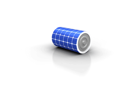 Transparent Solar Panel Wrapped Battery with Reflection - Download Free Stock Videos Pikwizard.com