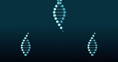 Abstract DNA Helix Pattern Over Dark Gradient - Download Free Stock Images Pikwizard.com