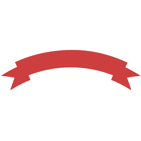 red curved ribbon banner with transparent background - Download Free Stock Videos Pikwizard.com