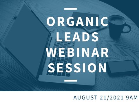 Webinar Announcement on Laptop with Coffee and Tech Devices - Download Free Stock Templates Pikwizard.com