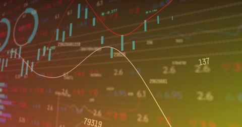 Dynamic Stock Market Trends and Data Visualizations - Download Free Stock Images Pikwizard.com