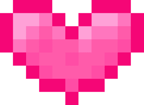 Pixel Art Heart on Transparent Background with Vibrant Colors - Download Free Stock Videos Pikwizard.com