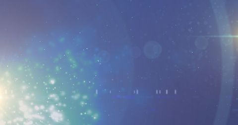 Abstract Light Spots on Blue Background Celebrating Public Service - Download Free Stock Images Pikwizard.com