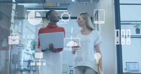 Digital Collaboration and Data Integration in Modern Office