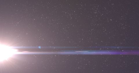 Radiant Light Beam Across Starry Night Sky - Download Free Stock Images Pikwizard.com