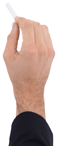 Transparent Hand of Businessman Holding Chalk for Writing Concepts - Download Free Stock Videos Pikwizard.com