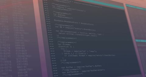 digital data processing code display on screen - Download Free Stock Images Pikwizard.com