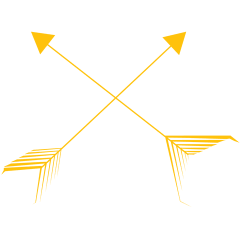 Yellow Crossed Arrows on Transparent Background for Design Projects - Download Free Stock Videos Pikwizard.com