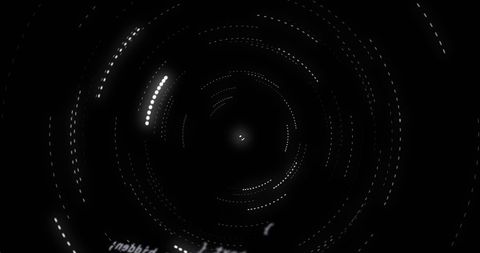 Futuristic Circles of Light in Digital Space Converging - Download Free Stock Images Pikwizard.com
