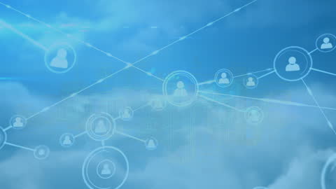 Cloud Computing and Network Connections Over a Digital Sky