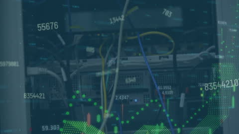 Digital Interface with Data Processing and Molecular Structures