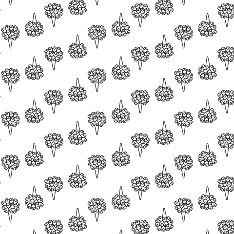 Seamless Flower Vector Pattern on Transparent Background - Download Free Stock Videos Pikwizard.com