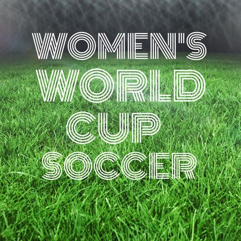 women's world cup soccer promotion on green field - Download Free Stock Templates Pikwizard.com