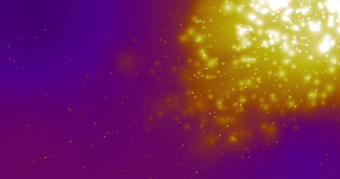 Vibrant Yellow Light Bursts on Purple Background - Download Free Stock Images Pikwizard.com