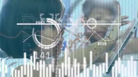 Siblings Using Tablet for Educational Technology Innovation