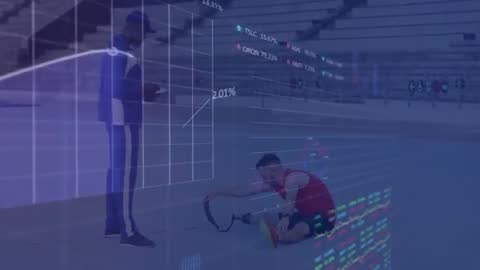 Innovative Athlete Training with Biomechanics Technology Overlay