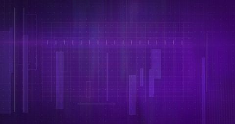 Abstract Digital Financial Data on Purple Background - Download Free Stock Images Pikwizard.com
