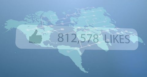 Virtual likes surging on global social platform