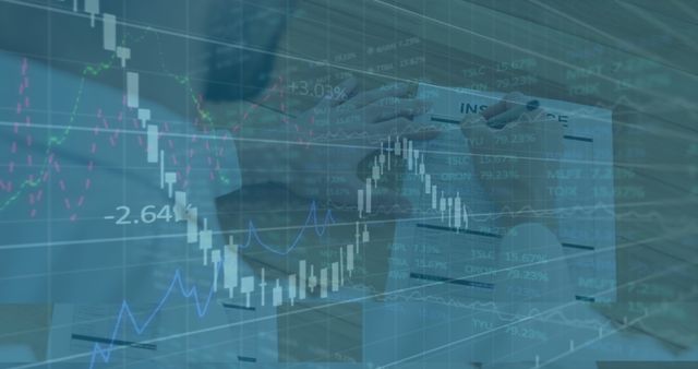 Financial Data Analysis with Graphs Showing Market Trends - Download Free Stock Images Pikwizard.com