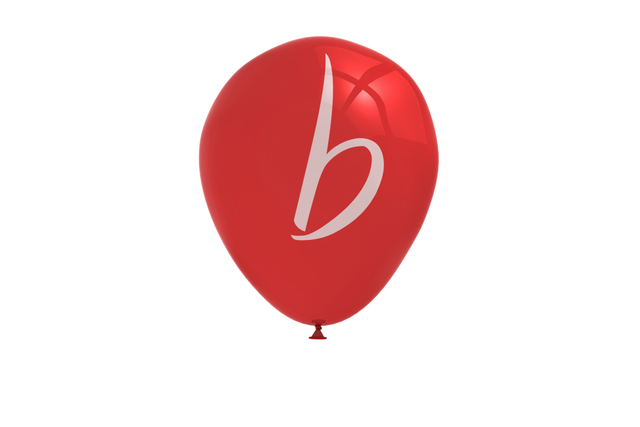 Red Balloon with Letter B Isolated on Transparent Background - Download Free Stock Videos Pikwizard.com