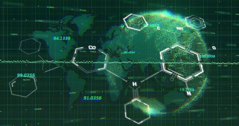 Digital Data Integration Over Global Network - Download Free Stock Images Pikwizard.com