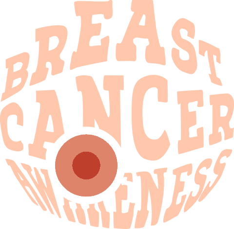 breast cancer awareness message text on transparent background - Download Free Stock Videos Pikwizard.com