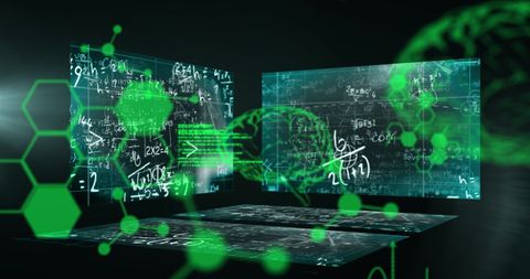 Futuristic Science and Data Analysis Theme - Download Free Stock Images Pikwizard.com
