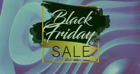 Creative Black Friday Sale Banner with Textured Background
