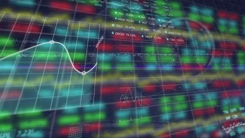 Dynamic Digital Interface with Financial Data and Statistics