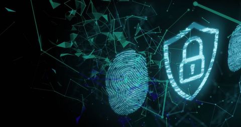 Biometric Authentication and Digital Security Collaboration - Download Free Stock Images Pikwizard.com