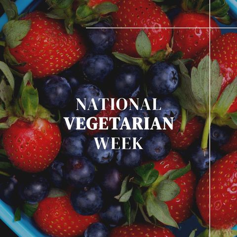 fresh berries highlight national vegetarian week - Download Free Stock Templates Pikwizard.com