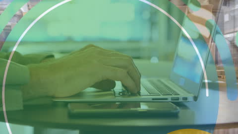 Dynamic Animation Abstracting Laptop Usage