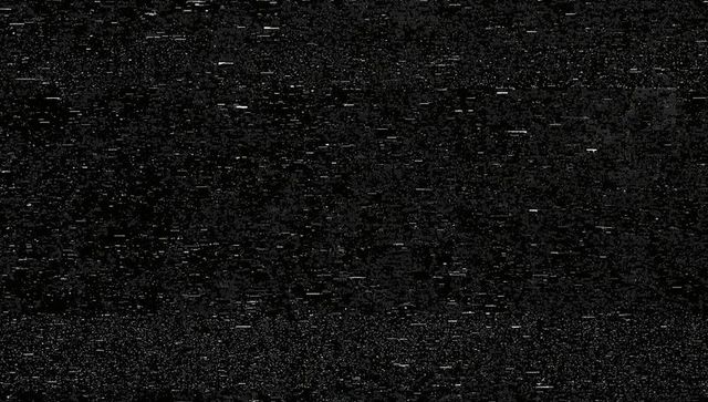 Digital static noise pattern on screen displaying interference
