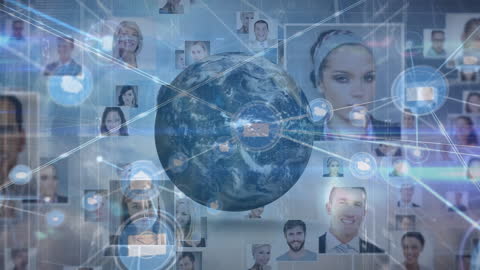 Global Connections Network with Digital Interface