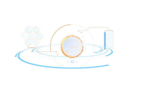 Transparent Digital Interface with Electronic Circle Patterns - Download Free Stock Videos Pikwizard.com